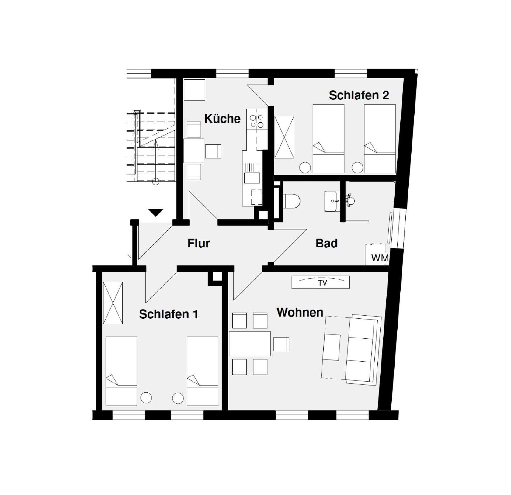 Appartement Altstadt-ferienwohnungen In Der Auguststadt Wolfenbüttel